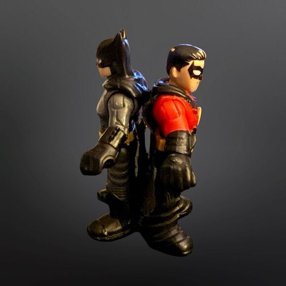 Imaginext DC Super Heroes Joker Gotham Batman BatCycle Glider Wings Jet Pack - Picture 11 of 13